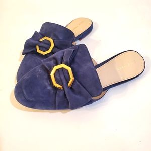 Cole Haan suede slip on shoes